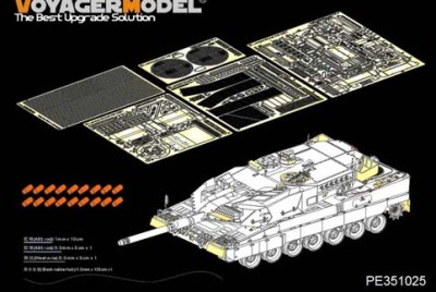 Voyager Model PE351025 Modern German Leopard 2A5 Basic(Border BT-002) 1/35
