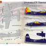 Print Scale 72420 Grumman F7F Tigercat (wet decals) 1/72