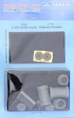 Aires 7352 F-15E Strike Eagle exhaust nozzles (ACAD) 1/72
