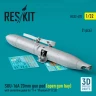 Reskit 32470 SUU-16A 20mm gun pod (opened) w/ centerl.pyl. 1/32