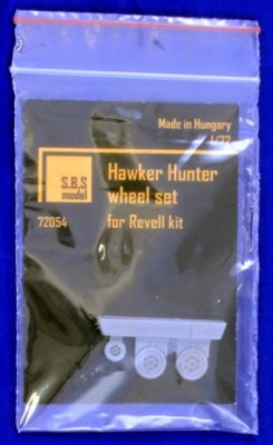 Sbs Model 72054 Hawker Hunter - wheel set (REV) 1/72