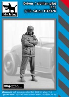 Black Dog F32176 Driver / civilian pilot NВ°1 1/32