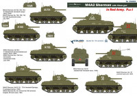 Colibri decals 35009 M4A2 Sherman in Red Army Part I 1/35