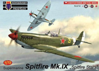 Kovozavody Prostejov 72167 Spitfire Mk.IX 'Spitfire Stars' (3x camo) 1/72