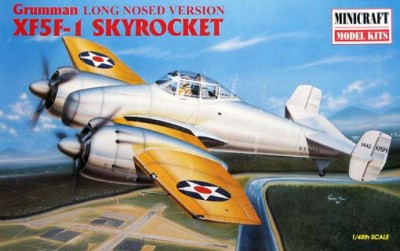 Minicraft 11628 XF5F-1 SKYROCKET LONG NOSE 1:48