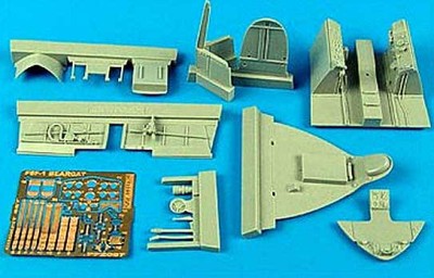 Aires 2087 F8F-1 Bearcat cockpit set 1/32