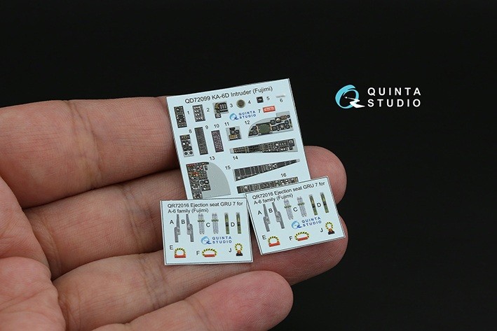 Quinta studio QD72099 KA-6D Tanker Intruder (Fujimi) 1/72