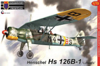 Kovozavody Prostejov KPM-72336 Henschel Hs-126B-1 'Luftwaffe' (3x camo) 1/72