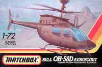 Matchbox PK-43 BELL OH-58D AEROSCOUT 1/72