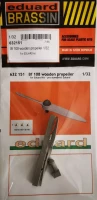 Eduard 632151 BRASSIN Bf 108 wooden propeller (EDU) 1/32
