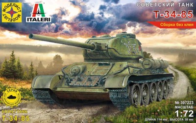 Моделист 307223 Т-34-85 1/72