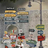 Miniart 35611 1/35 Road Signs WWII Italy