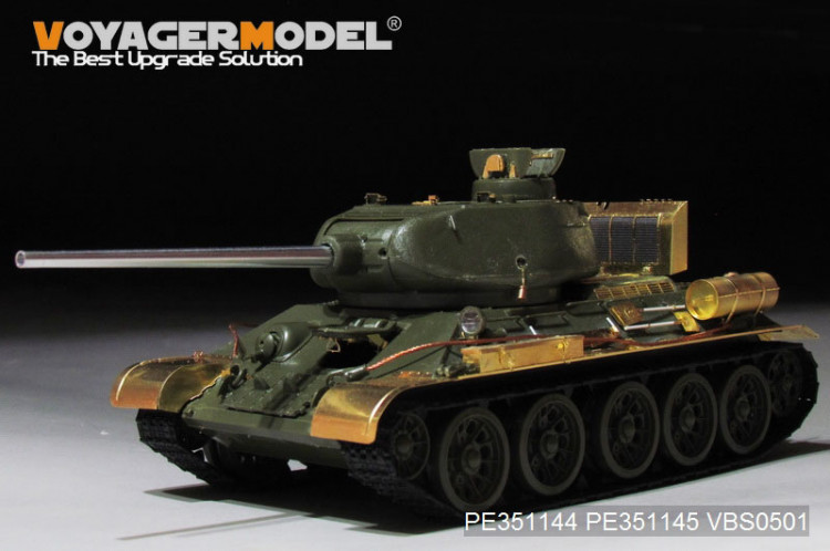 Voyager Model PE351144A WWII Russian T-34/85 Production Basic (B ver include Gun Barrel) (ZVEZDA 3687) 1/35