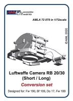 AML AMLA72079 Luftwaffe Camera RB 20/30 (Short/Long) 1/72