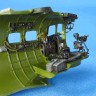 Metallic Details MDR48201 Boeing B-17G Bombardier's cockpit (Interior set) (Monogram) 1/48
