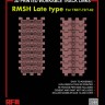RFM 2058 RMSH late type workable track links for T55/T-72/T-62 (3D printed) 1/35