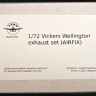 PRMN 72002 Vickers Weelington - Exhaust set (AIRFIX) 1/72
