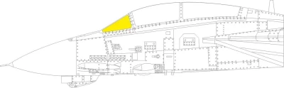 Eduard EX988 Mask F-14B windshield TFace (G.W.H.) 1/48
