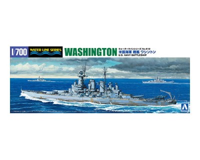 Aoshima 67352 Линкор ВМС США WASHINGTON 1/700