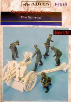 Aires F3010 German Gun Crew (five figure set) 1/35