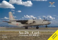 Sova-M 14006 An-26 RT/RR/Z (USSR,Ukraine,Czechoslovak AF) 1/144
