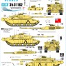 Star Decals 35-C1162 Challenger I RSDG - Royal Scots Dragoon Guards in the Gulf War (Desert Storm) 1991 1/35