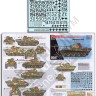 Echelon FD AXT351033 SS-Pz.Div. Panthers (Pt3) Ardennes 1944 Covers 6 specific Panther Pz.Kpfw.V Ausf.Gs (early & lates) from 12 1/35