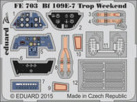 Eduard FE703 Bf 109E-7 Trop Weekend 1/48