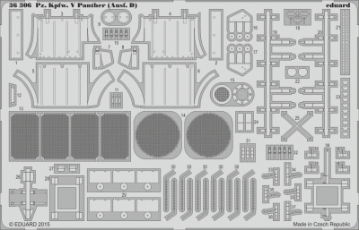 Eduard 36306 Pz.Kpfw.V Panther (Ausf.D) 1/35