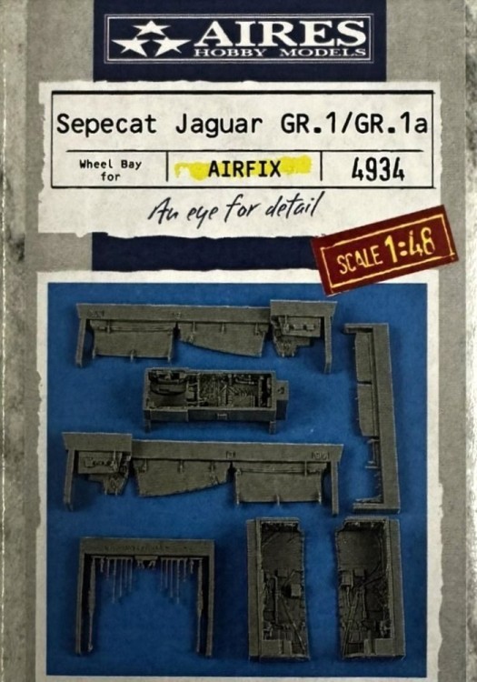 Aires 4934 Sepecat Jaguar GR.1/GR.1a wheel bay (AIRF) 1/48