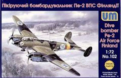 UniModel UMM-72102 Dive Bomber Pe-2 1/72