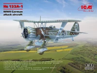 ICM 32014 Hs 123A-1 German WWII Attack Aircraft 1/32