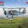 ICM 32014 Hs 123A-1 German WWII Attack Aircraft 1/32