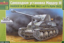 MSD-Maquette MQ 3544 Sd.Kfz. 139 Marder III 1/35