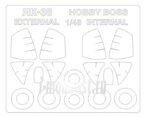 KV models 48046 Grumman F-14A Tomcat (ITALERI #2667, #0837, #837 / Platz #TPA-01, #TPA-10, #TPA-16) + маски на диски и колеса 1/48