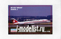 Восточный Экспресс 144119-3 Авиалайнер DC-9-30 Swissair ( Limited Edition ) 1/144