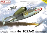 Az Model 78021 Heinkel He 162A-2 Salamander (3x camo) 1/72
