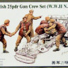 Bronco CB35108 25pdr Gun Grew Set 1/35