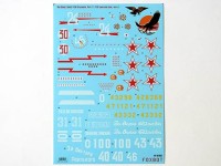 Foxbot Decals FBOT48021 Red Snake: Soviet Bell P-39N/P-39Q Airacobras and Stencils, Part 1 1/48