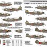 Foxbot Decals FBOT48021 Red Snake: Soviet Bell P-39N/P-39Q Airacobras and Stencils, Part 1 1/48