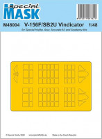 Special Hobby SM48004 1/48 Mask for V-156F/SB2U Vindicator (SP.HOBBY)