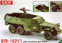 Skif СК240 БТР-152В1 с зенитным пулеметом ДШК 1/35