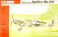 AZ Model 75018 Supermarine Spitfire Mk.VIII 'RAAF' (3x camo) 1/72