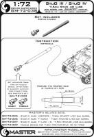 Master (Pl) G72038 StuG III / StuG IV 7,5cm StuK 40 L/48 barrel 1/72