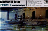 AFV club SE73505 German U-Boat Type 7/D 1/350