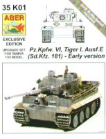 Aber 35K01 Pz.Kpfw.VI Tiger I Pz.Kpfw.VI Ausf.E 1/35