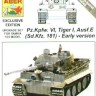 Aber 35K01 Pz.Kpfw.VI Tiger I Pz.Kpfw.VI Ausf.E 1/35