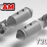 Advanced Modeling AMC 72017 ФАБ-500М-54 фугасная авиабомба калибра 500 кг толстостенная 1/72