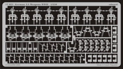 Eduard 17021 German AA Weapons WWII 1/350