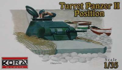 Kora Model A3501 Turret Pz.II Position 1/35